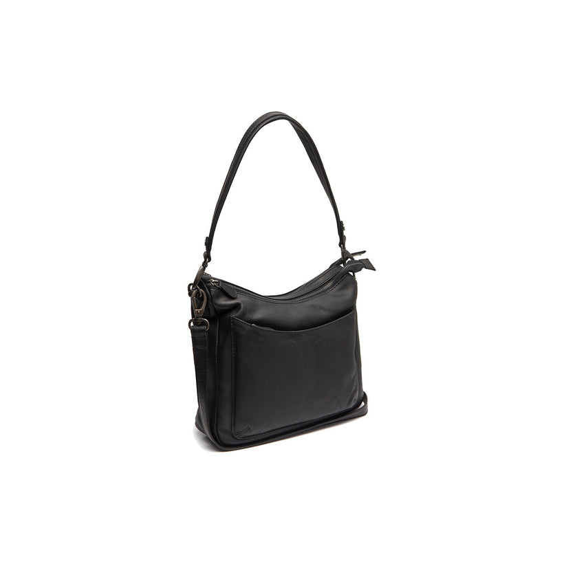 Tivra Full-Grain Leather Shoulder Bag жіноча