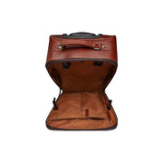 
Tailored Rib Cuffs & Hem Craftsmanship Construction Detail on Leather Trolley San Marino для Жінок для Жінок