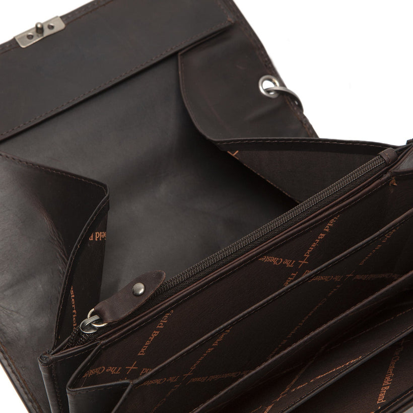 Bora Full-Grain Leather Waiter Wallet жіноча