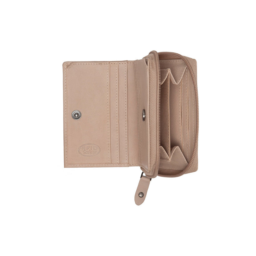 Floren Full-Grain Leather Wallet жіноча