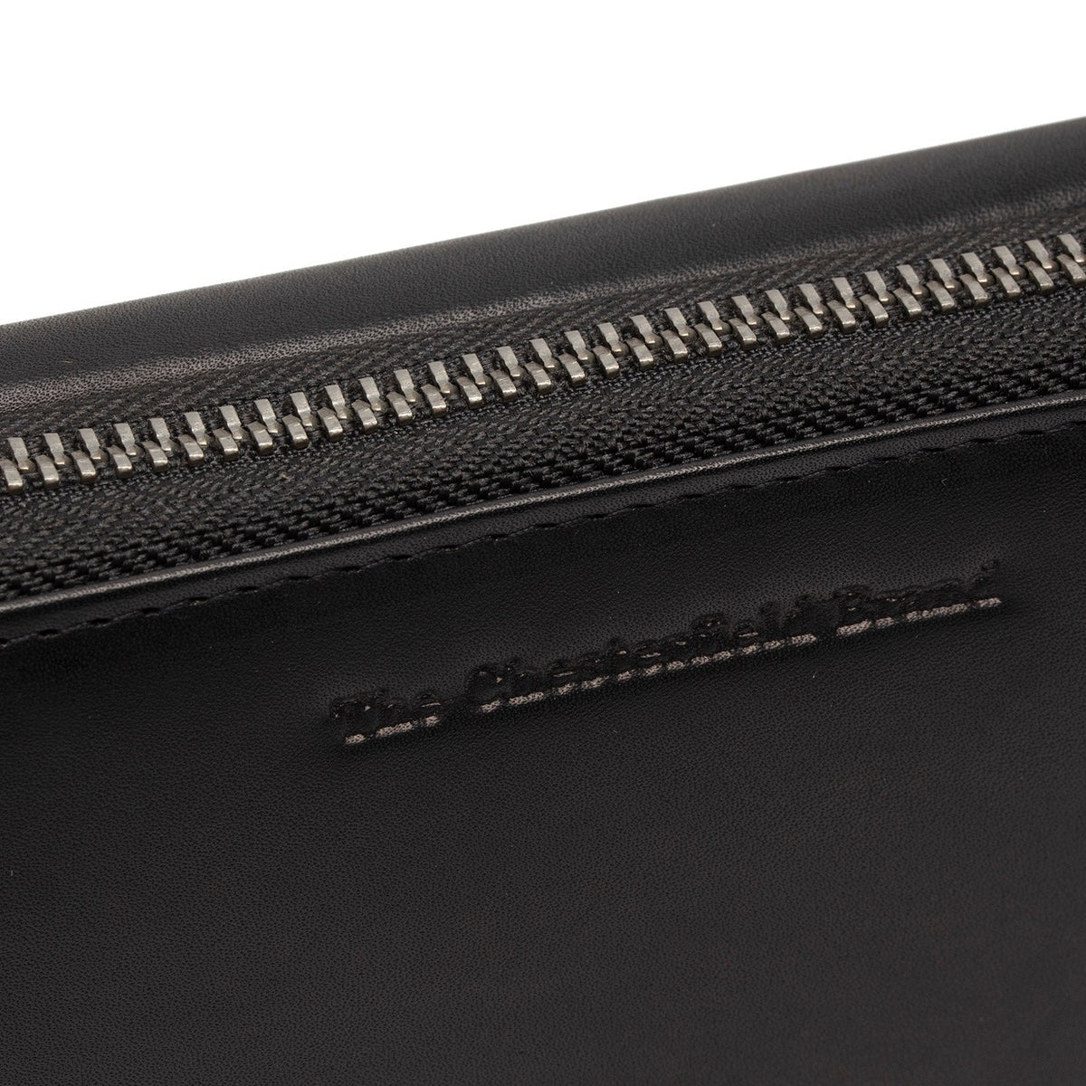 
Classic 100% Full-Grain leather Wallet - Вигляд ззаду з посиленими шкіряними ременями та прострочкою