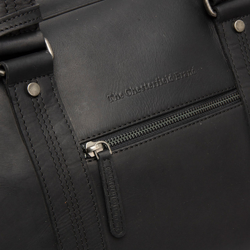 Volenza Full-Grain Leather Weekender Bag жіноча