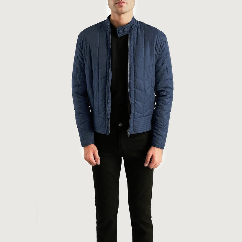 Nyle Quilted Windbreaker Шкіряна куртка чоловіча