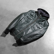 
Roslyn Hooded Шкіряний бомбер для Жінок – alternate product view 8