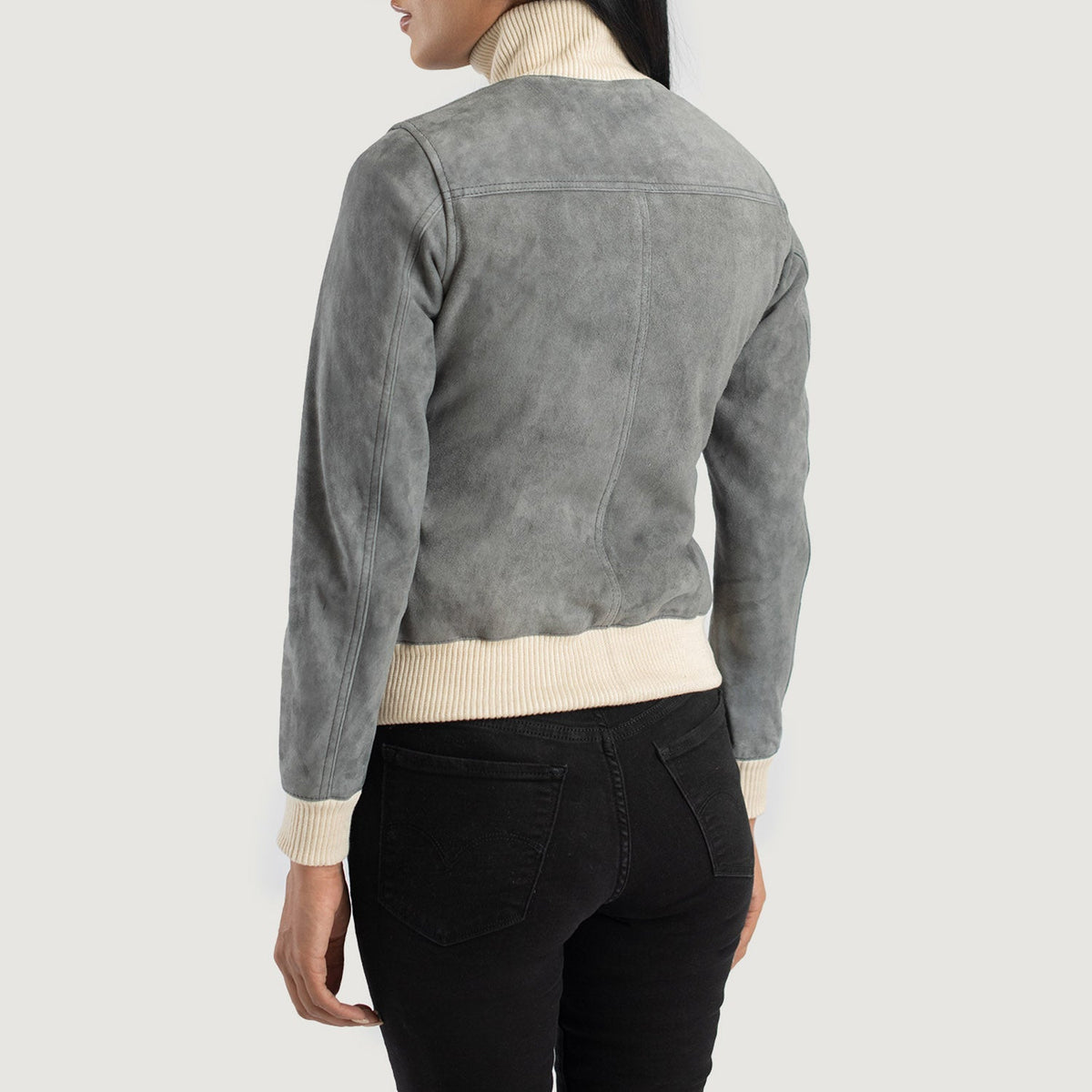 
Sasha A1 Шкіряний бомбер для Жінок – alternate product view 5