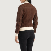 
Sasha A1 Шкіряний бомбер для Жінок – alternate product view 5