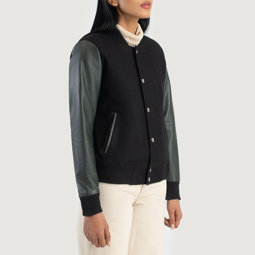 Savant Varsity Шкіряна куртка для Жінок