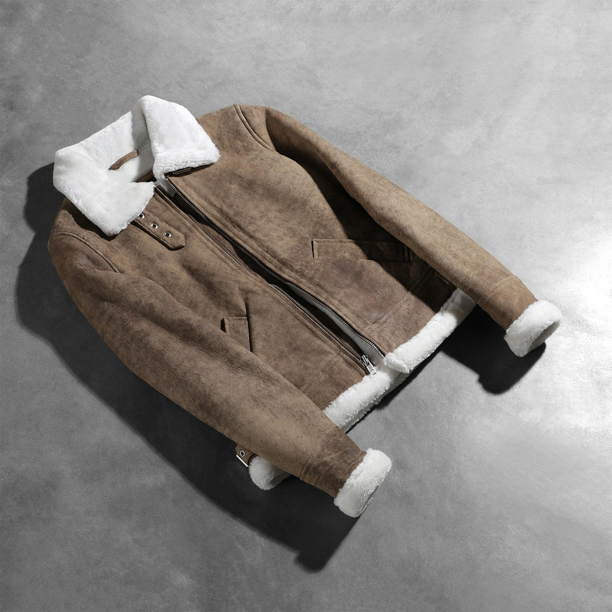 
Sherilyn B-3 Чорний Шкіряний бомбер для Жінок – alternate product view 7