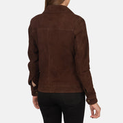 
Suzy Trucker Коричневий Шкіряна куртка для Жінок – alternate product view 5