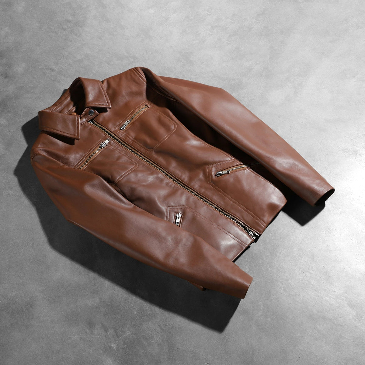 
Tomachi Червоний Шкіряна куртка для Жінок – alternate product view 7