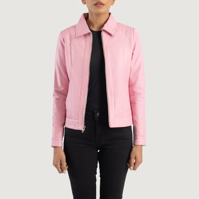 Vixen Classic Collar Шкіряна куртка для Жінок
